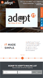 Mobile Screenshot of adept-it.co.uk